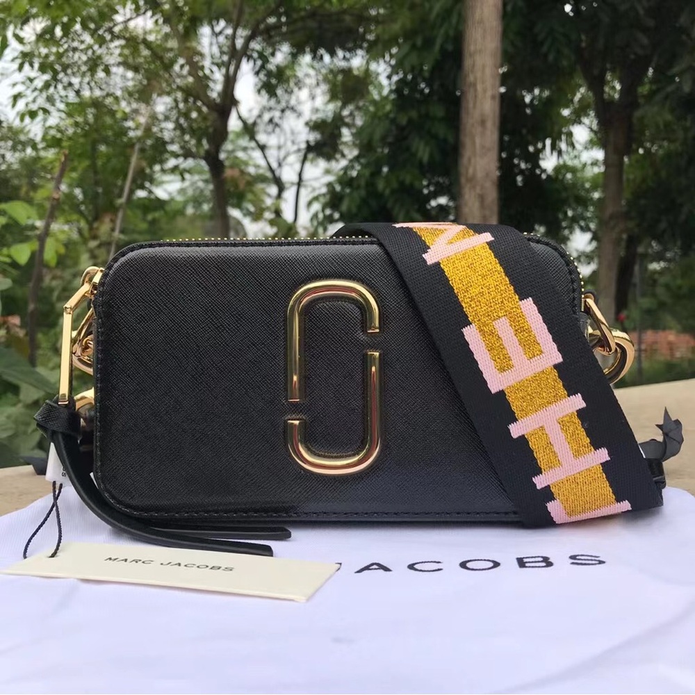 Marc Jacobs the SNAPSHOT Crossbody Bag Black